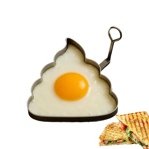 GjnjfdF Moldes para Huevos | Molde Para Tortitas Con Formas Divertidas - Accesorio De Cocina Resistente Al Calor Para Hornear Y Preparar Tortitas