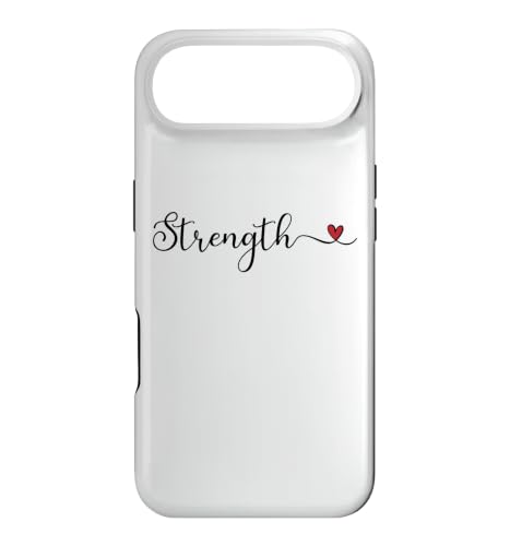 Strength Heart ���킢�� �菑���^�C�|�O���t�B �M�t�g �X�}�z�P�[�X iPhone Air �p