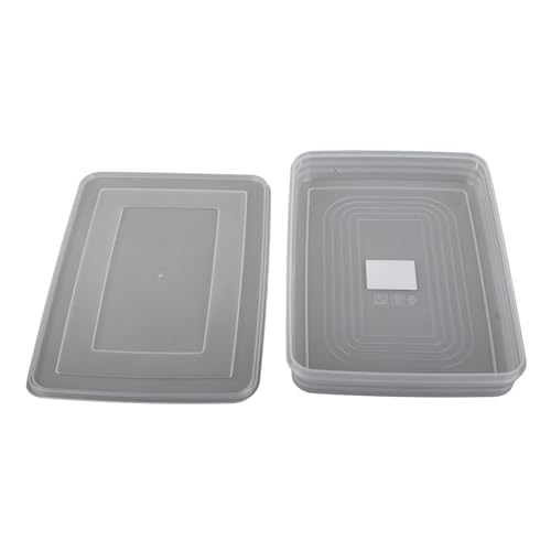 EOJDDPA Caborrilista de refrigerador Caja de masa de masa apagable Lavavajillas de gran capacidad Segura Container de almacenamiento de bola de masaje