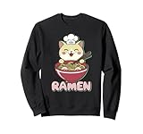Photo Gallery carino ramen mangiare ramen chef cat kawaii giapponese felpa Photo Gallery carino ramen mangiare ramen chef cat kawaii giapponese felpa