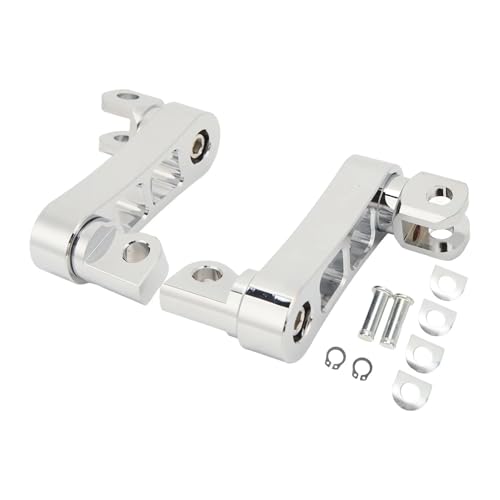 Pédale pour randonnée moto réglable pour soulager les jambes sur route