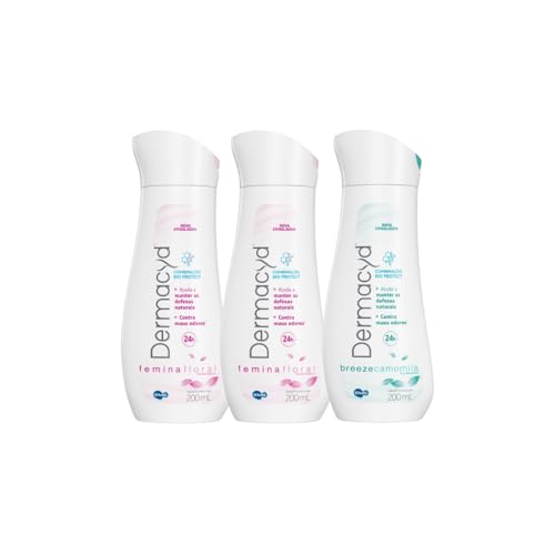 Dermacyd Sabonete Líquido Íntimo Kit Leve 3 Pague 2-2 Femina 200ml + 1 Breeze 200ml