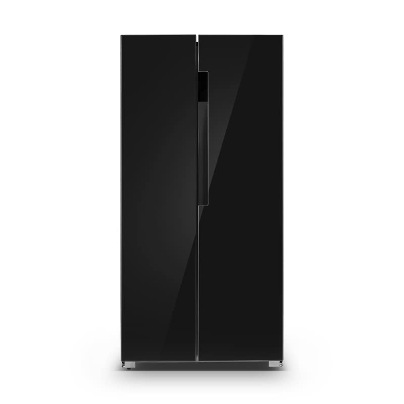 AMSTA - AMSBS430BX - Réfrigérateur américain - Side by side - Display inside - Noir