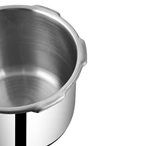 Prestige Popular Stainless Steel Outer Lid Pressure Cooker, 3 Litres