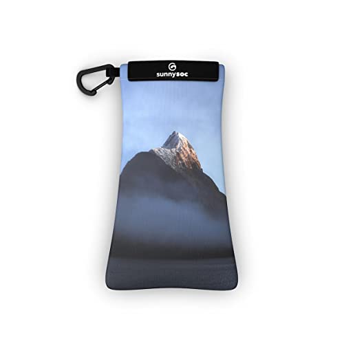 Image of GOGGLESOC Sunnysoc Sunglass Case - Stretch Microfiber, Scratch Protection, Slim Sleeve, Soft Touch - Travel, Protection