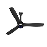 Orient Electric Newly Launched 1200 mm Aeon VC Smart BLDC ceiling fan for home | IOT Enabled & Remote Control | Two-Way Rotation for All Season Use | 5 year warranty by Orient | Cosmos Black