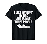 Photo Gallery i like my boat dog vintage divertente capitano di barca maglietta Photo Gallery i like my boat dog vintage divertente capitano di barca maglietta