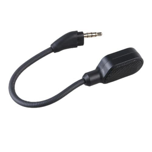 Haoyull Replacement Game Mic Angle Adjust Microphones for Cloud 3 Headphones Replacement Mic