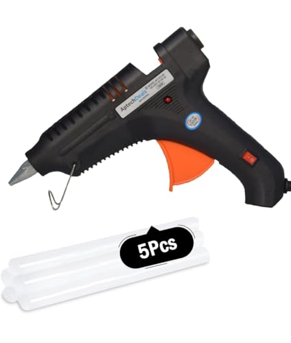 Image of 100 W Glue Gun with 5 Glue Sticks