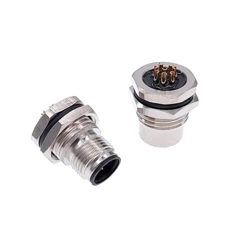 Conector M12 hembra 4 pines soluciona cortes de señal en panel M16 5