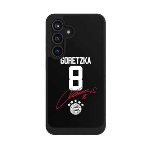 Coque Samsung S24 NIVOcore noire FC Bayern Munich Leon Goretzka