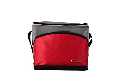 Sacola térmica, PVC e Poliéster, 10 Litros, Vermelho
