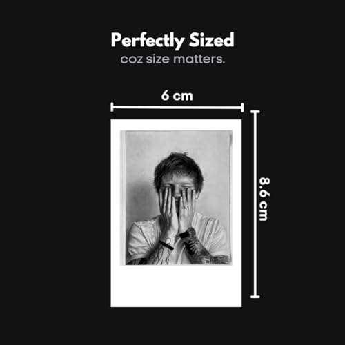 Image of Ed Sheeran Polaroids | Ed Sheeran Songs Mini Poster Kit (Set of 15) | Ed Sheeran Perfect, Shape of You Songs Size (8 x 6 cm) Posters for Phone Accessories, Bedroom, Office, room decoration