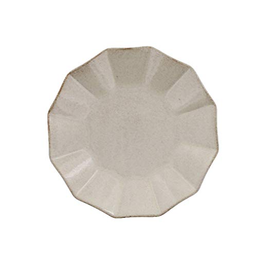 EAST table(イーストテーブル) お皿 中 14.5cm 赤土ベージュ 凛花(リンカ) 日本製 中皿 和食器 食洗機対応 レンジ対応 ic-00701