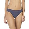 Natori-Womens-Bliss-Perfection-One-Size-Thong Natori Women Bliss Perfection One Size Thong 3-Pack (Blue Indigo/River/Quicksilver, One Size)