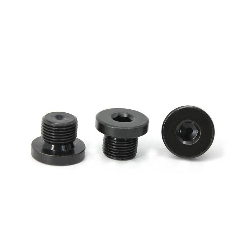 Rosca macho métrica de acero al carbono, casquillo hexagonal negro, brida, tapón hexagonal interior, instalación de tubería hidráulica de aceite (tamaño: 1,5)(Size:2)