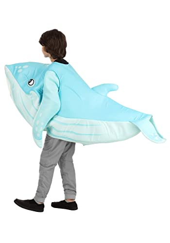 Disfraz infantil de pulóver de ballena azul para Halloween miniatura 3