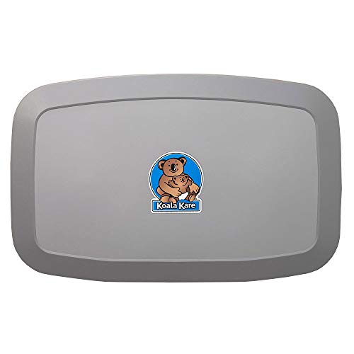 Koala Kare KB200-01 Horizontal Wall-Mounted Changing Station - Polypropylene, Gray