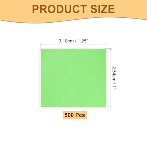 Image of Masking Tape Green Painters Tape Paper Tape [for Crafts DIY Walls Painting Packing Automotive Home Decoration Teaching]- 1x1.25 Inch /500 Sheets