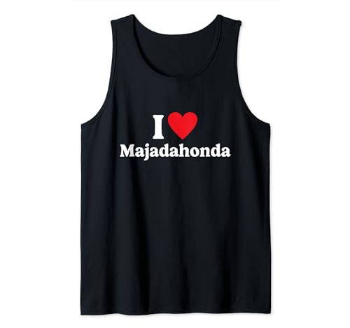 I love Majadahonda Camiseta sin Mangas