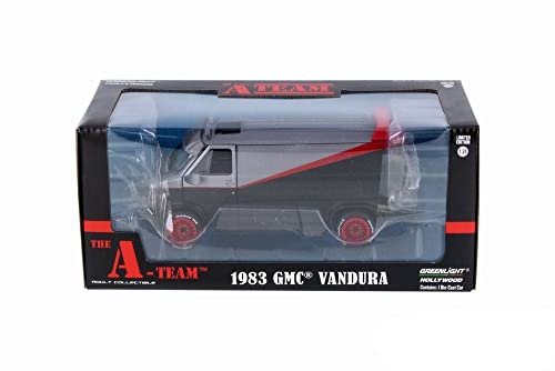 Greenlight 1:24 Hollywood - The A-Team - 1983 GMC Vandura miniatura 5
