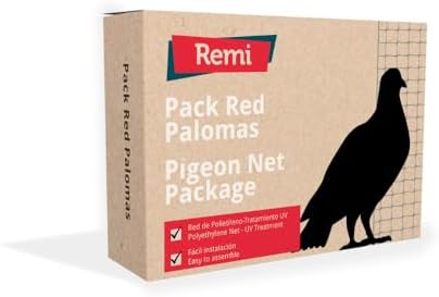 Remi Hogar Pack Red Anti Palomas Premium 6 x 3 Color Piedra | Pro...