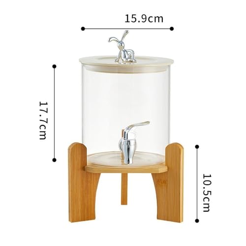Image of Enakshi Party Drink Dispenser Glass Beverage Dispenser for Water Restaurants Parties Bunny|Home & Garden | Kitchen Dining & Bar | Dinnerware & Serving Dishes | Pitchers