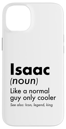 Isaac Like A Normal Guy Only Cooler Legend King �t�@�[�X�g�l�[�� �X�}�z�P�[�X iPhone 14 Plus �p