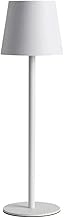 K2 STORE Lampada da Tavolo Bianca Touch Senza Fili Ricaricabili, LED Dimmerabili con 3 Tonalità di Luce 3000-6500K, Impermeabili IP54, Ideali per Interni ed Esterni
