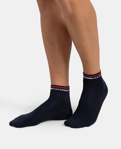 Image of Jockey 7002 Men Compact Cotton Elastane Stretch Ankle Length Socks with StayFresh Treatment (Pack of 2)