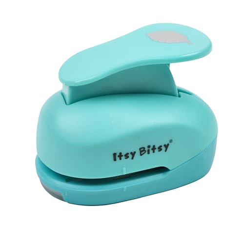 Image of Itsy Bitsy Craft Punch Cutting Size 1.5inch Leaf Shape Cutter for Paper Crafting, Scrapbooking,Card Making,DIY Projects,shapes cutter for craft, cutting machine for craft