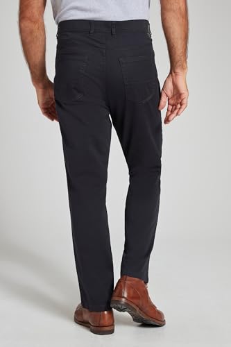 JP 1880 Herren große Größen Übergrößen Menswear L-8XL 5-Pocket Hose, elastischer Bund, Regular Fit dunkel Marine 66 717157730-66