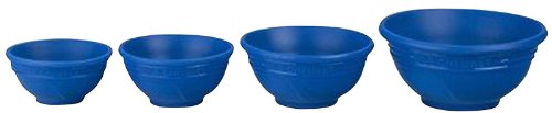 Le Creuset Silicone Prep Bowls, Set of 4 - 1/4c, 1/3c, 1/2c & 1 cup, Marseille