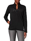 Colmar Sweatshirt Abrigo de Vestir, Black-Black-Black, XS para Mujer