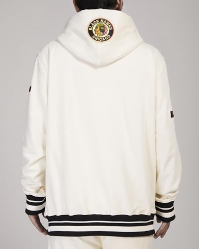 Image of Pro Standard Men's NHL Retro Classics Brushed Back French Terry Pull Over Hoodie