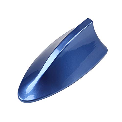 Antena de coche tipo aleta de tiburón azul oscuro para viajes en Mini