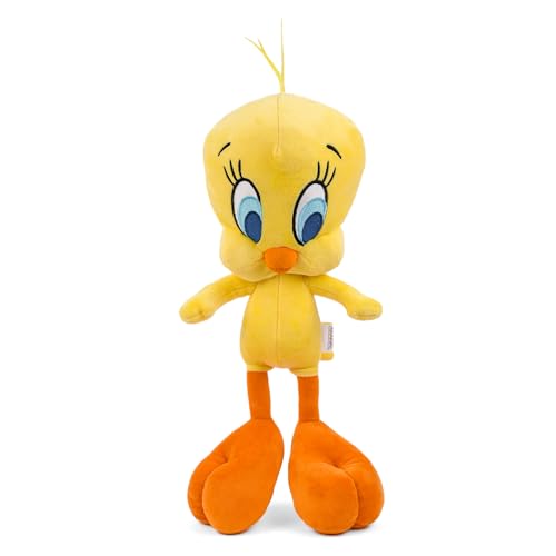 Image of Mirada Looney Tunes Tweety Soft Plush Toy | Yellow Cartoon Stuffed Animal for Kids & Girls | Cute Soft Toys for Kids, Stuffed Animals, Plush Toy, Cuddle Toy, Gift Item, Room Decor Collectible | 25cm