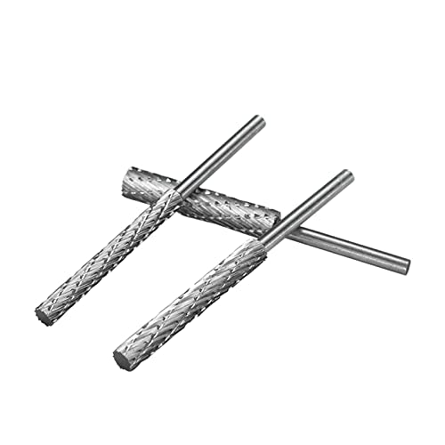 Lime rotative à tige double coupe de 6mm pour ébavurage propre et rapide - 4