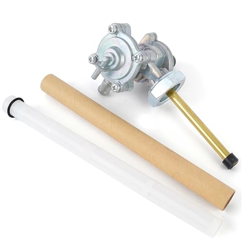 Materiale: realizzato in lega di zinco di alta qualità, questo interruttore del serbatoio del carburante è progettato per durare e può resistere all'usura.