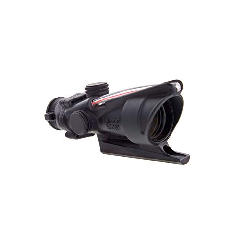 Trijicon ACOG Rifle Scope 4X 32 Red Dual Illum Triangle Matte BAC...