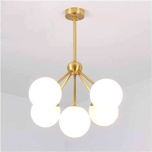 Suspension LED Ambiance de Luxe en cuivre pour une atmosphère douce et poétique