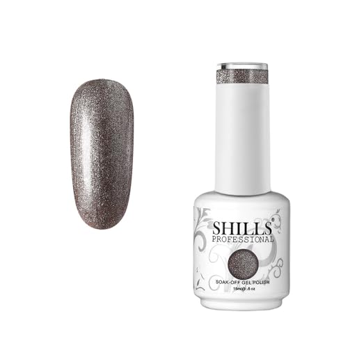 Image of SHILLS PROFESSIONAL UV /LED Soak Off Gel Polish (Gel nail polish) Nail art nail polish Color Shade 221