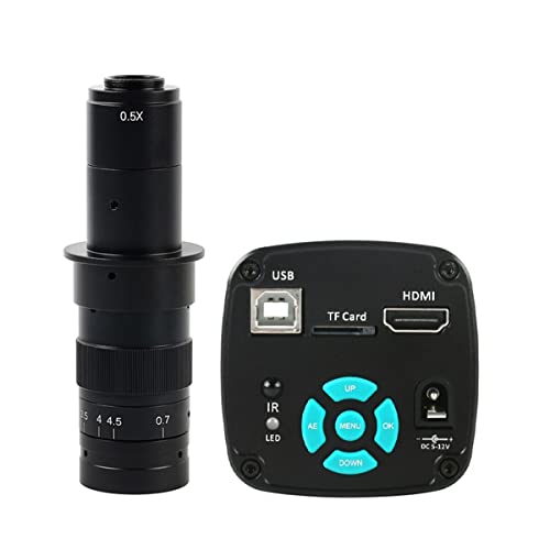 Microscope 2K 1080P 48MP Industrial Electronic Digital Microscope Camera(with 180X)