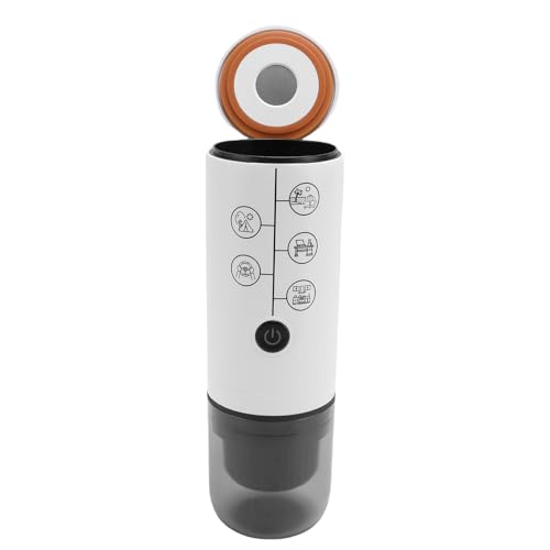 Machine à café automatique portative compacte avec réservoir d'eau de 120 ml intégré