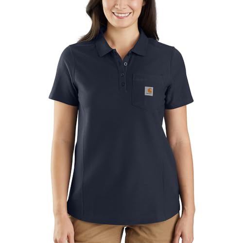 Image of Carhartt Women's 104229 Women's Contractor's Work Pocket Polo