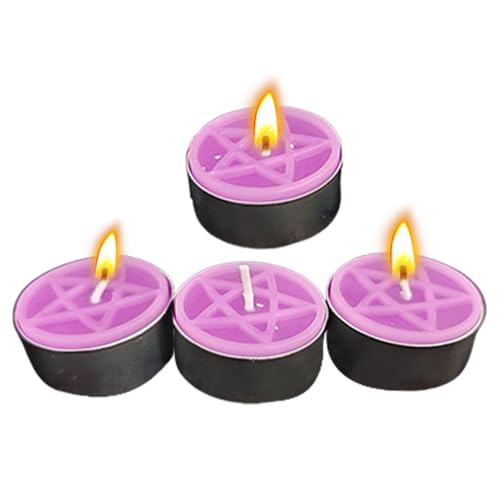 Candela Tea Light - Candele profumate | Colori Assortiti | Candele decorative profumate per il tè | luminii da tè multiuso profumati per la decorazione domestica luminii profumati