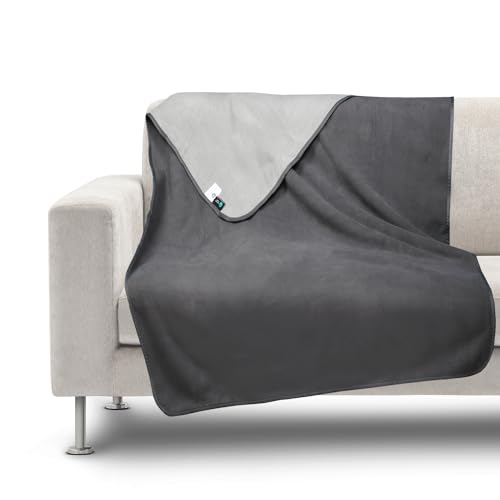 Manta Impermeable para Perros, Resistente a la orina, Manta para Mascotas para sofá Cama, Perros pequeños, medianos, gatos, Protector de Asiento de Coche, Resistente a líquidos, Lavable, 125x75cm