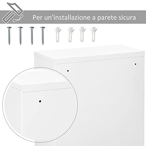 Kleankin Armadietto Medicinali a 3 Livelli in