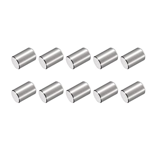 METALLIXITY Dowel Pin (6x6mm) 20Pcs, 304 Stainless Steel Shelf Support Pegs Pin Fastener Elements - for Metal Devices, Furniture Installation, Industrial, DIY