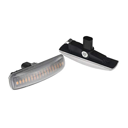 generic SIKUAI Car Left And Right Front Side Marker Lights For Land Rover LR2 Freelander 2 2008-2009, LR3 Discovery 3 2005-2009, LR4 Discovery 4 2010-2015, For Range Rover Sport 2006-2013 clear shell -  SKUS2057YF153-1_GZ